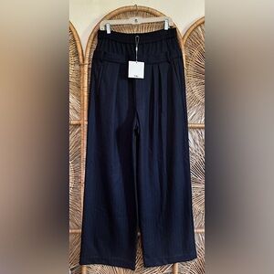 Tibi Midnight Wide-Leg Trousers